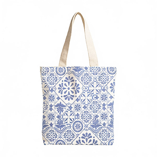 Bolsa de Talavera Sublimada 35×40 con Asa de Algodón